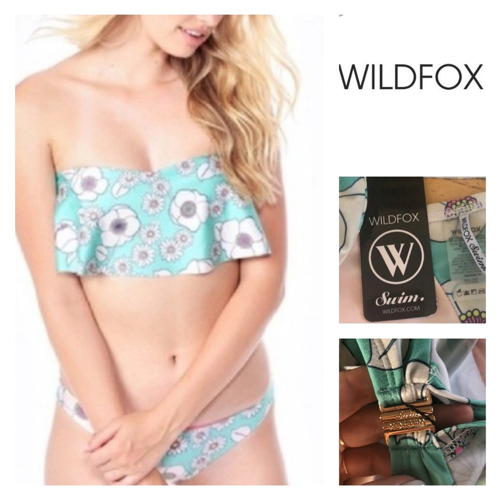 Wildfox Flutter Top in Sixties Floral NWT